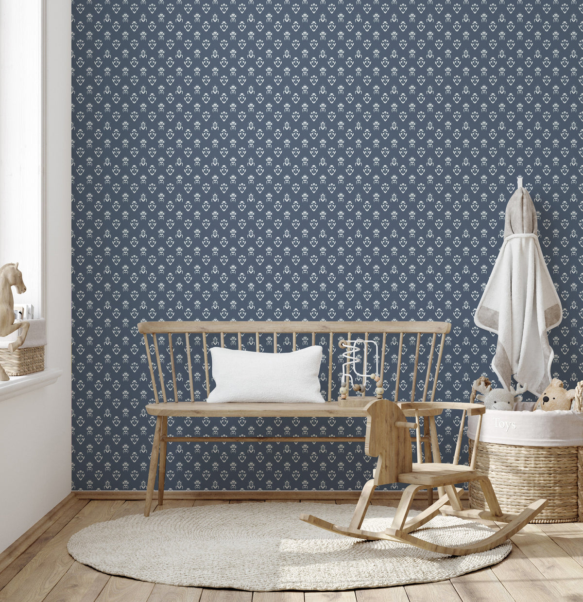 Laina Wallpaper by Quirky Paisley Designs