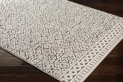 Naylor Beige/Charcoal Rug - Clearance