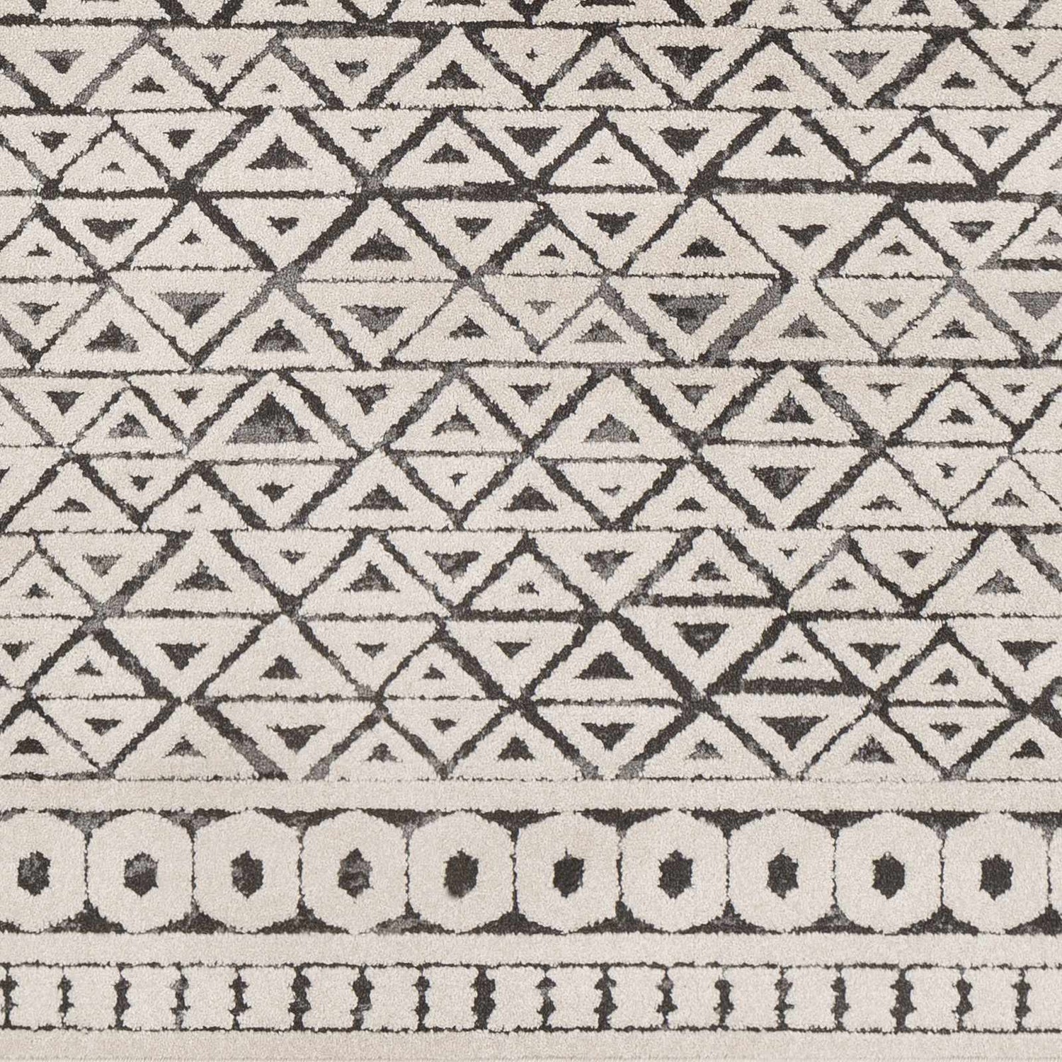 Naylor Beige/Charcoal Rug - Clearance
