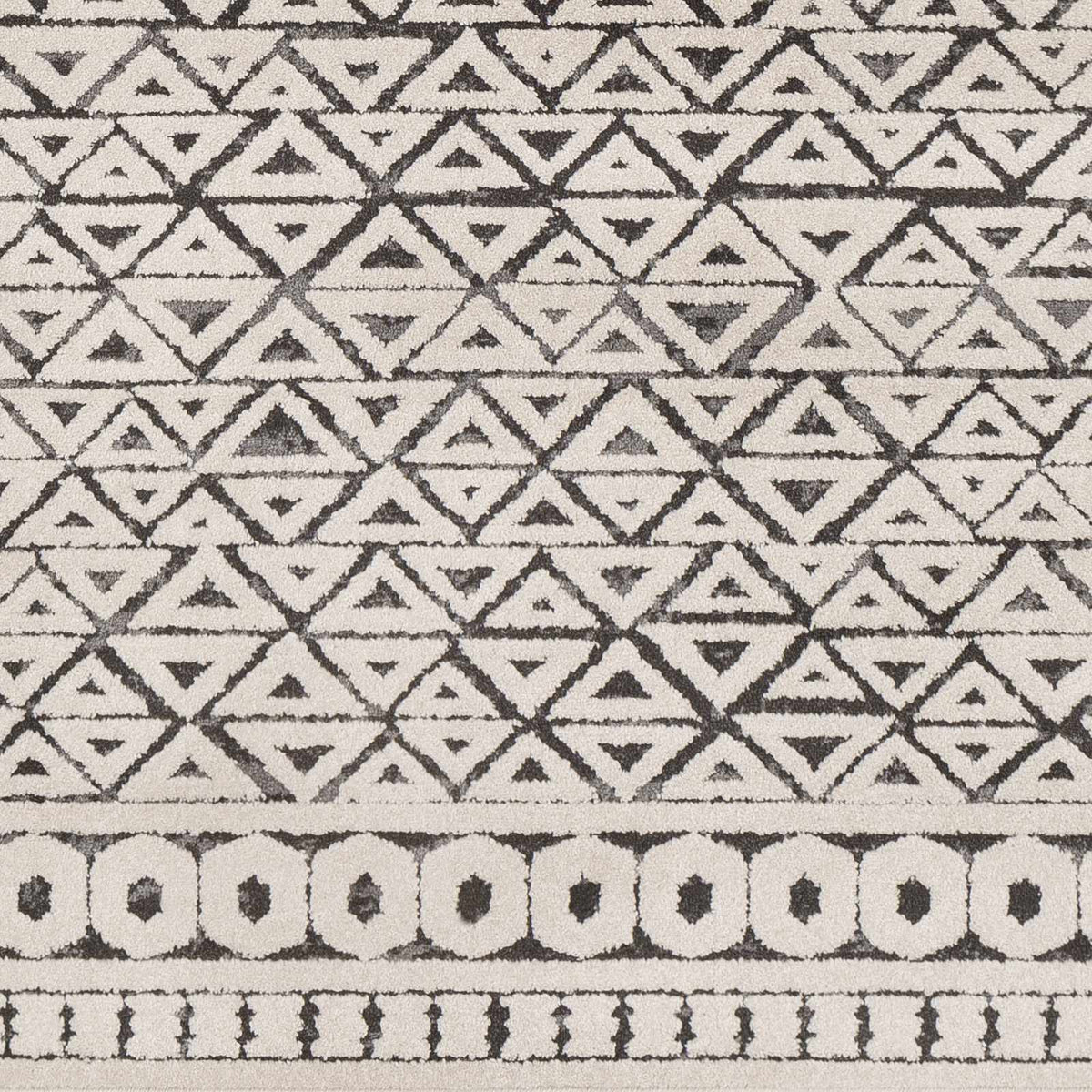 Naylor Beige/Charcoal Rug - Clearance