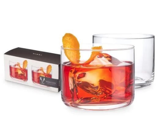 Crystal Negroni Glasses