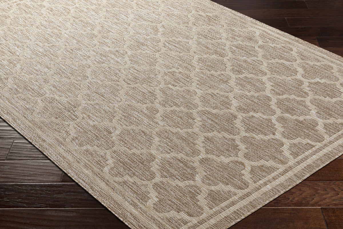 Noam Tan Indoor &amp; Outdoor Rug - Clearance