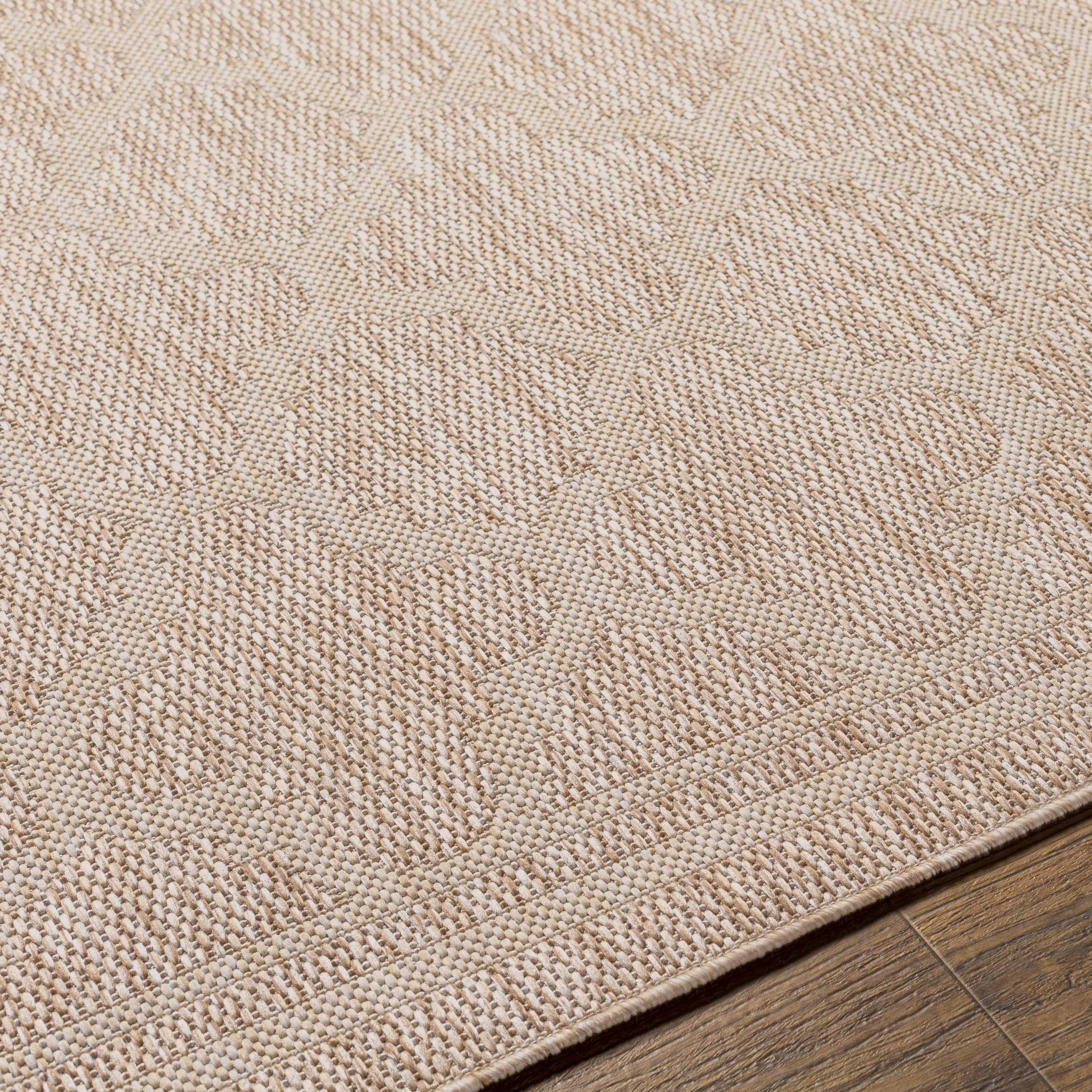 Noam Tan Indoor &amp; Outdoor Rug - Clearance