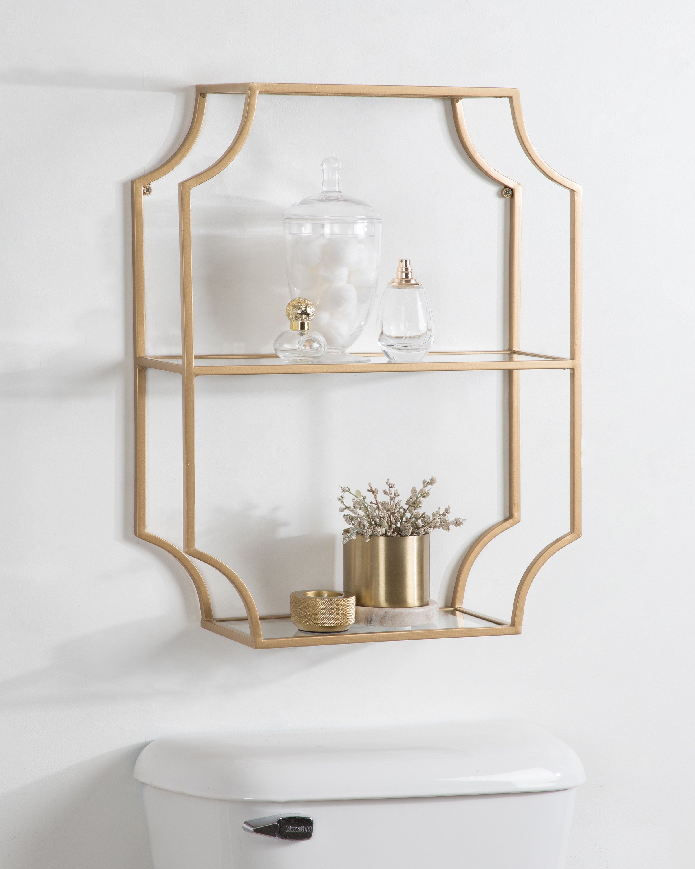 Ciel Metal Wall Shelf