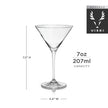 Reserve Milo Crystal Martini Glasses By Viski (set of 4)