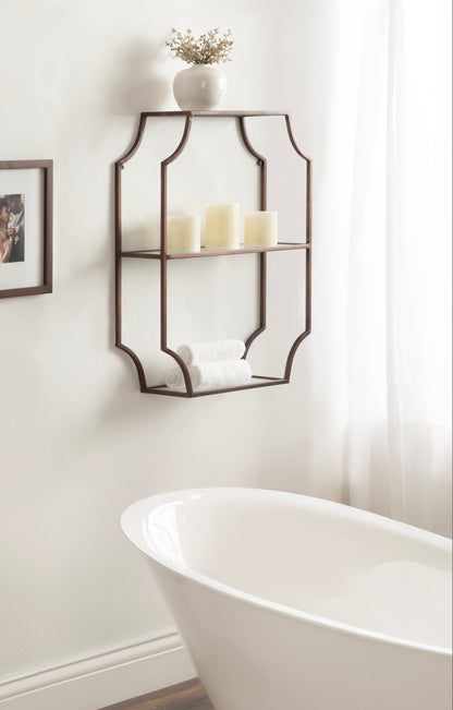 Ciel Metal Wall Shelf