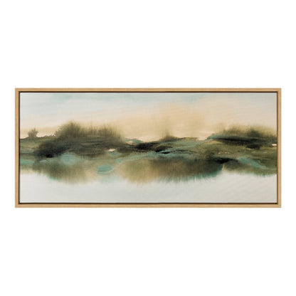 Sylvie Tranquil Meadows Framed Canvas by Amy Lighthall
