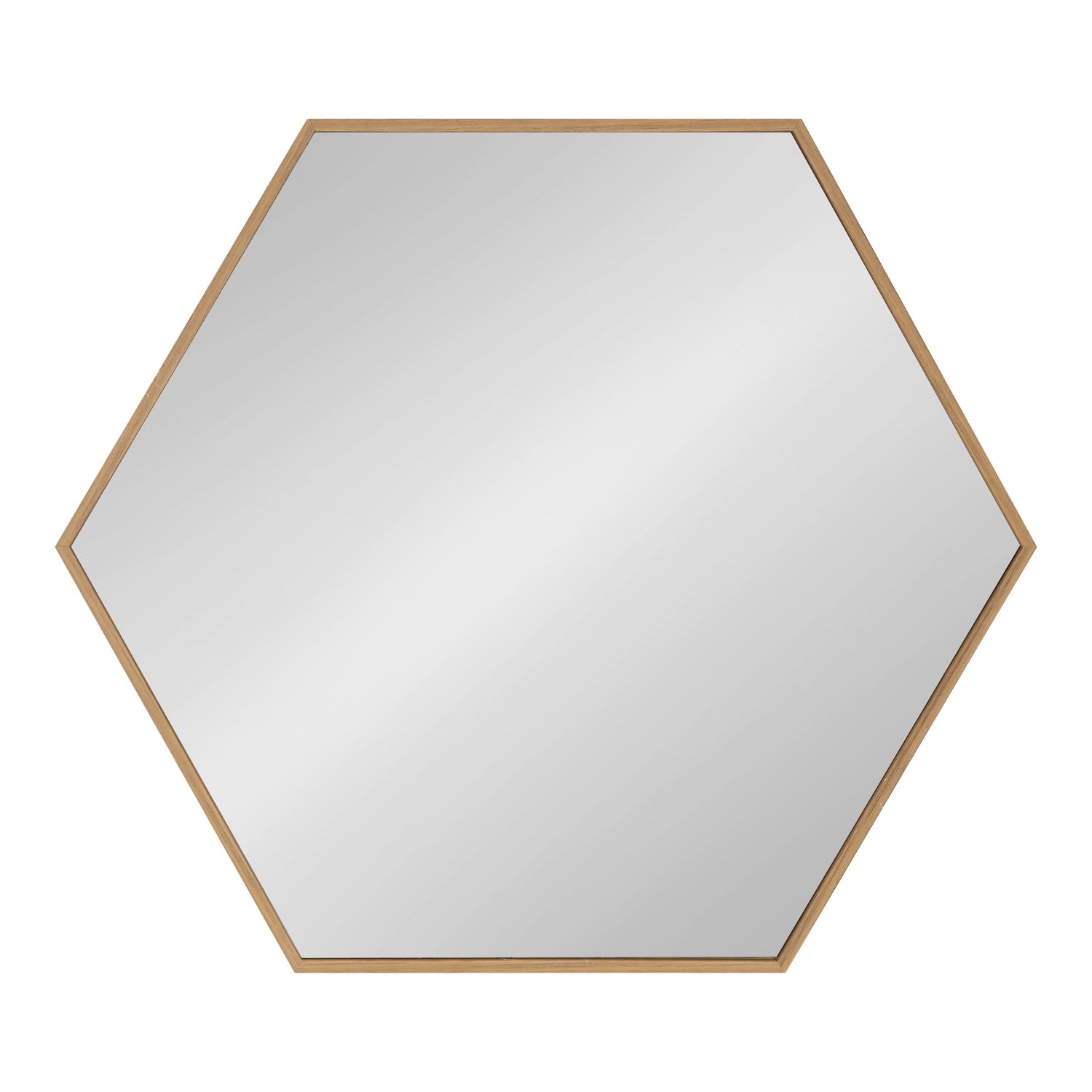 Rhodes Framed Hexagon Wall Mirror