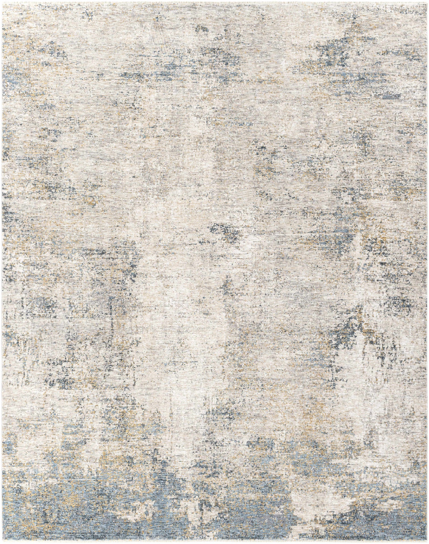 Odell Abstract Luxe Fringe Rug - Clearance
