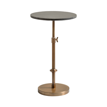 Engles Adjustable Marble Table and Plant Stand