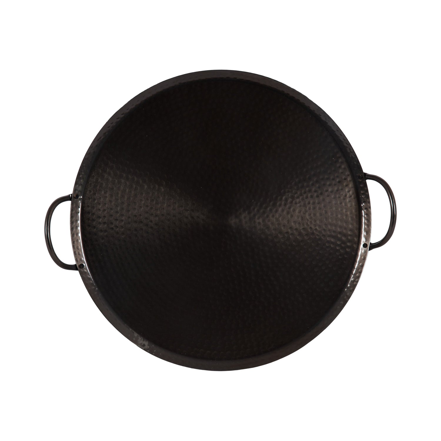 Sanzo Hammered Round Metal Tray