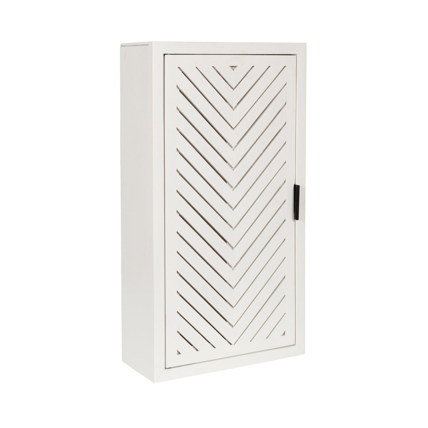 Mezzeta Tall Wood Bath Cabinet