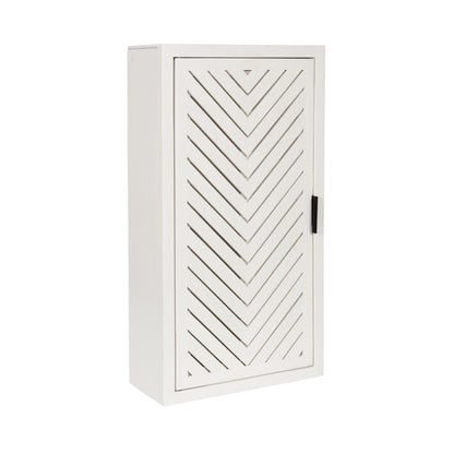 Mezzeta Tall Wood Bath Cabinet