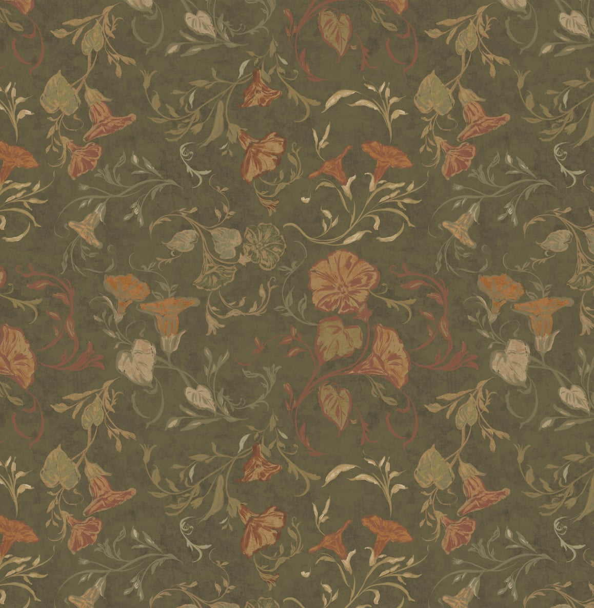 Hawthorne Bloom Wallpaper by Safari Natalia x Taddy Mikelaites