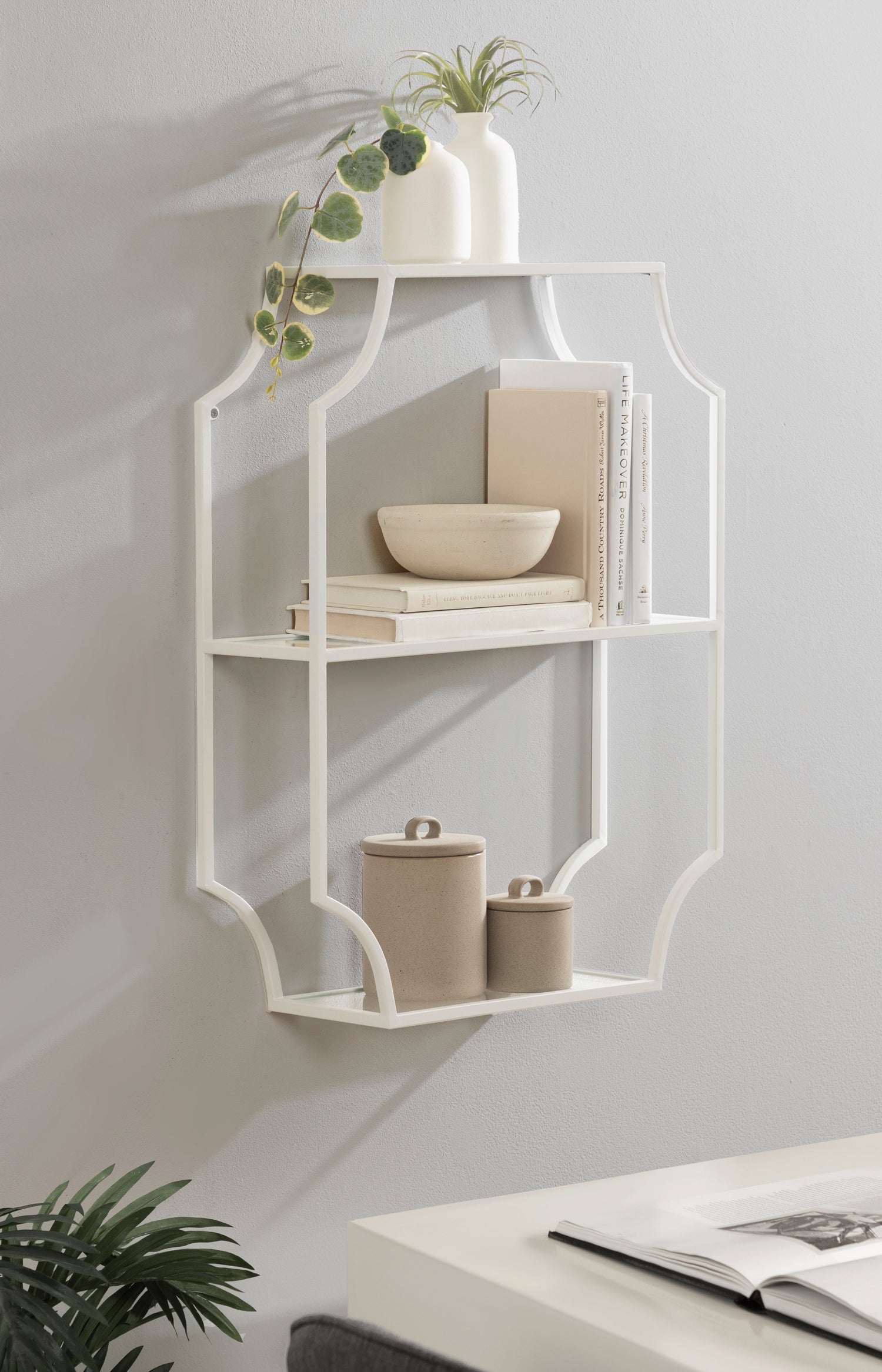 Ciel Metal Wall Shelf