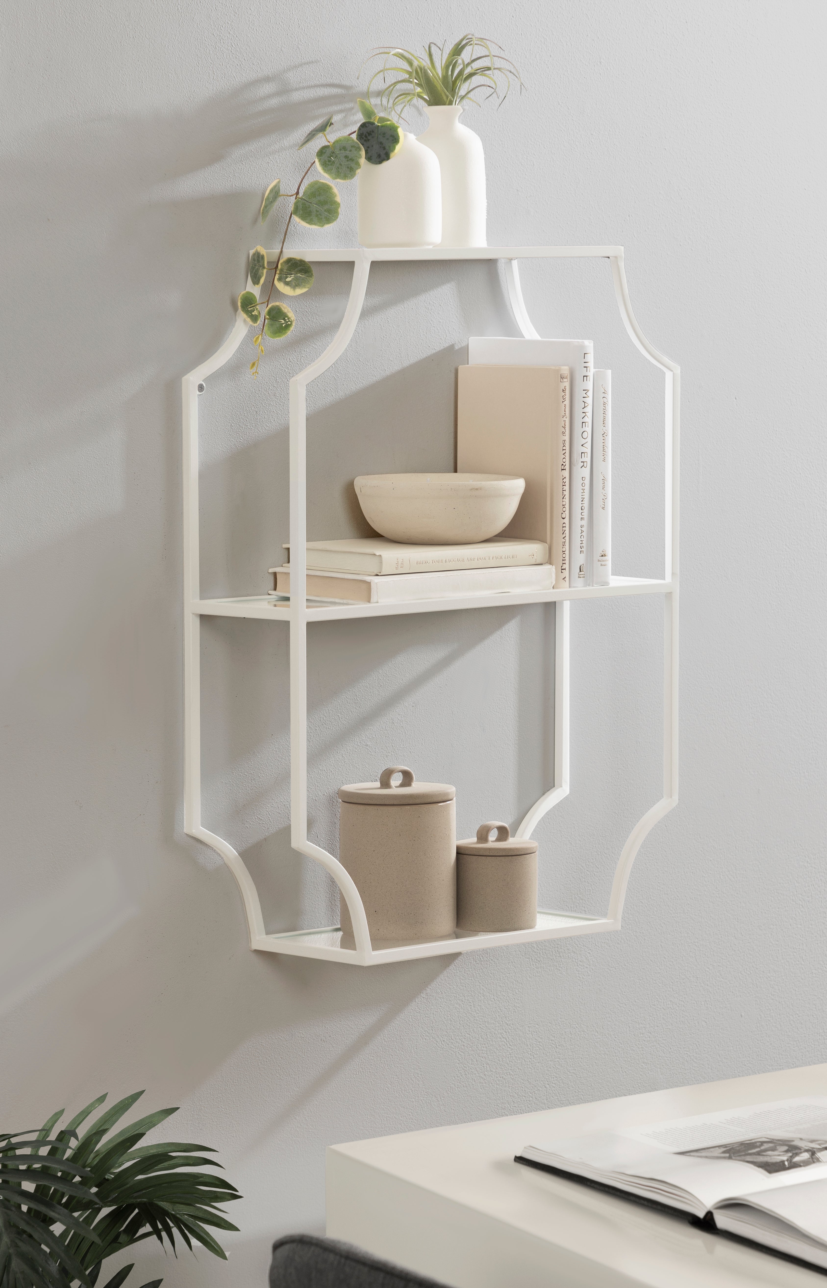 Ciel Metal Wall Shelf