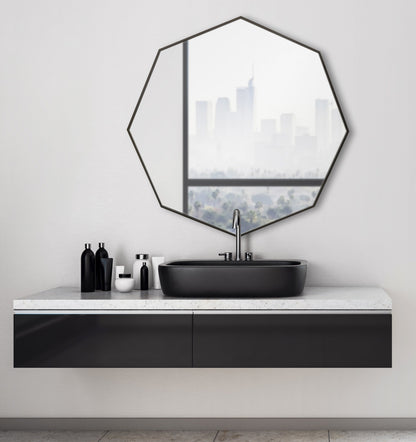 Rhodes Modern Octagon Mirror