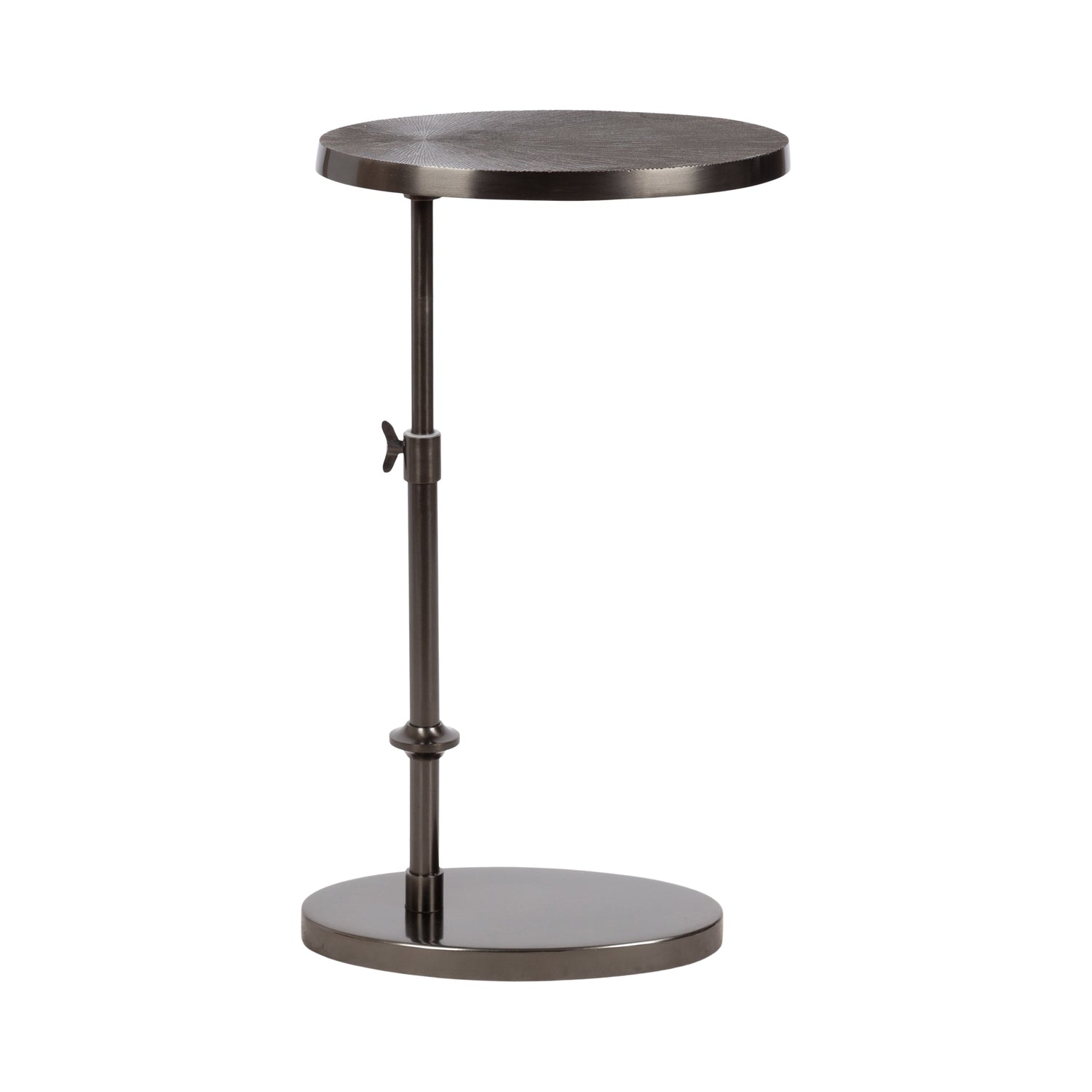 Engles Adjustable Oval Metal Table
