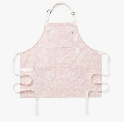LoveShackFancy Perennial Pink Cropped Essential Apron