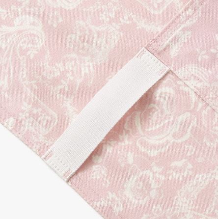 LoveShackFancy Perennial Pink Cropped Essential Apron