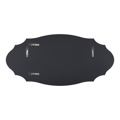 Leanna Scalloped Oval Wall Mirror