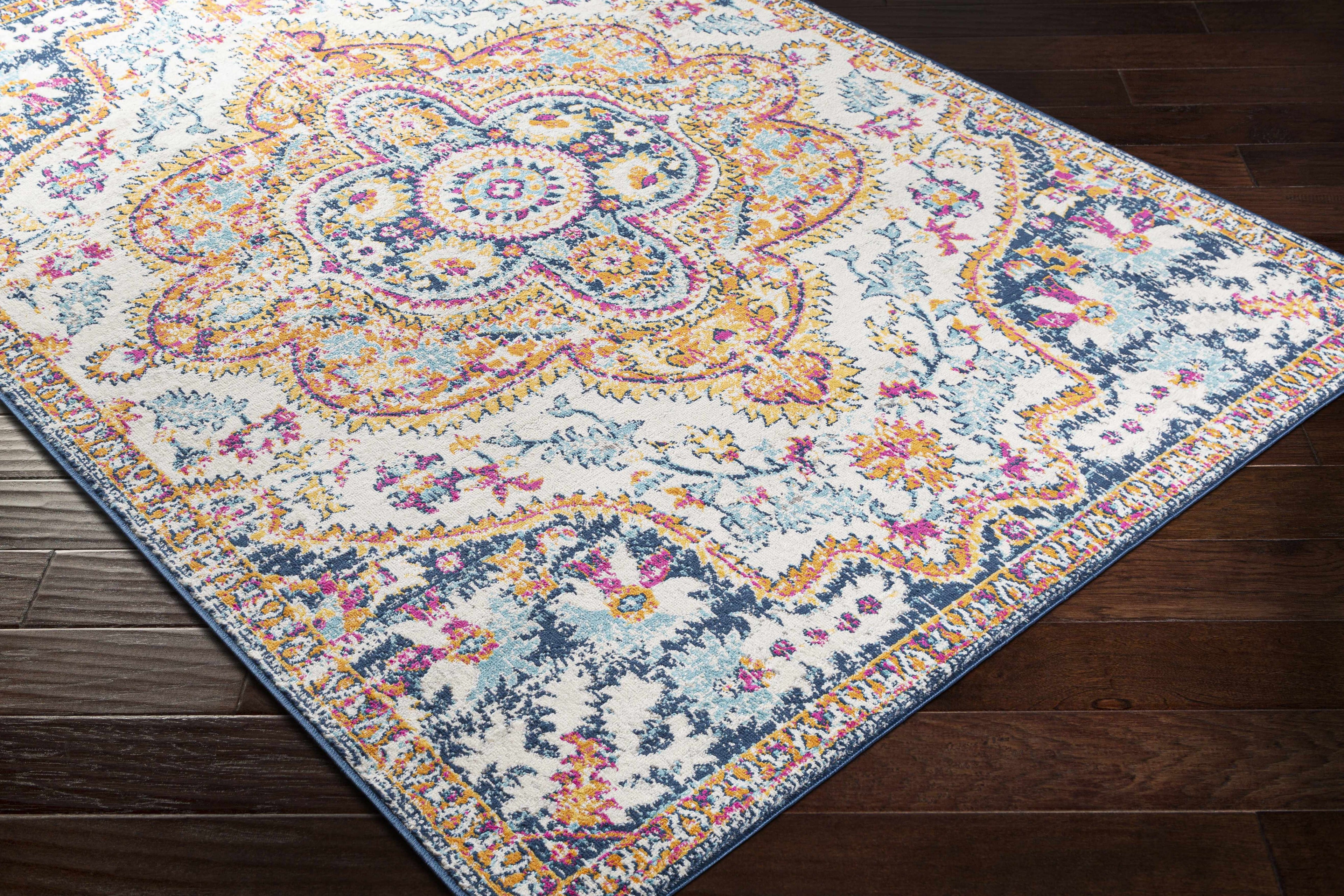 Pimperne Traditional Medallion Area Rug - Clearance