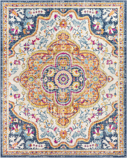 Pimperne Traditional Medallion Area Rug - Clearance
