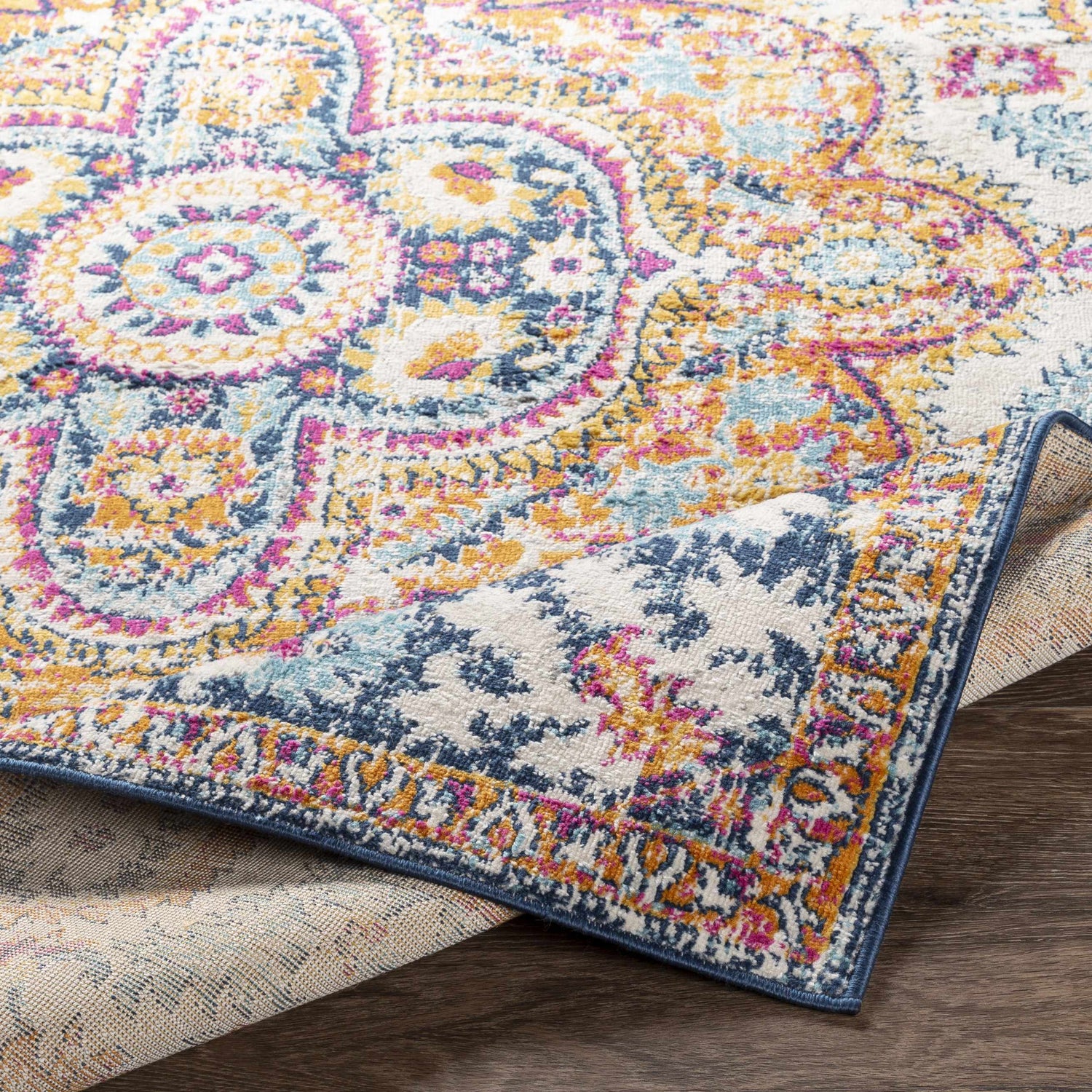 Pimperne Traditional Medallion Area Rug - Clearance
