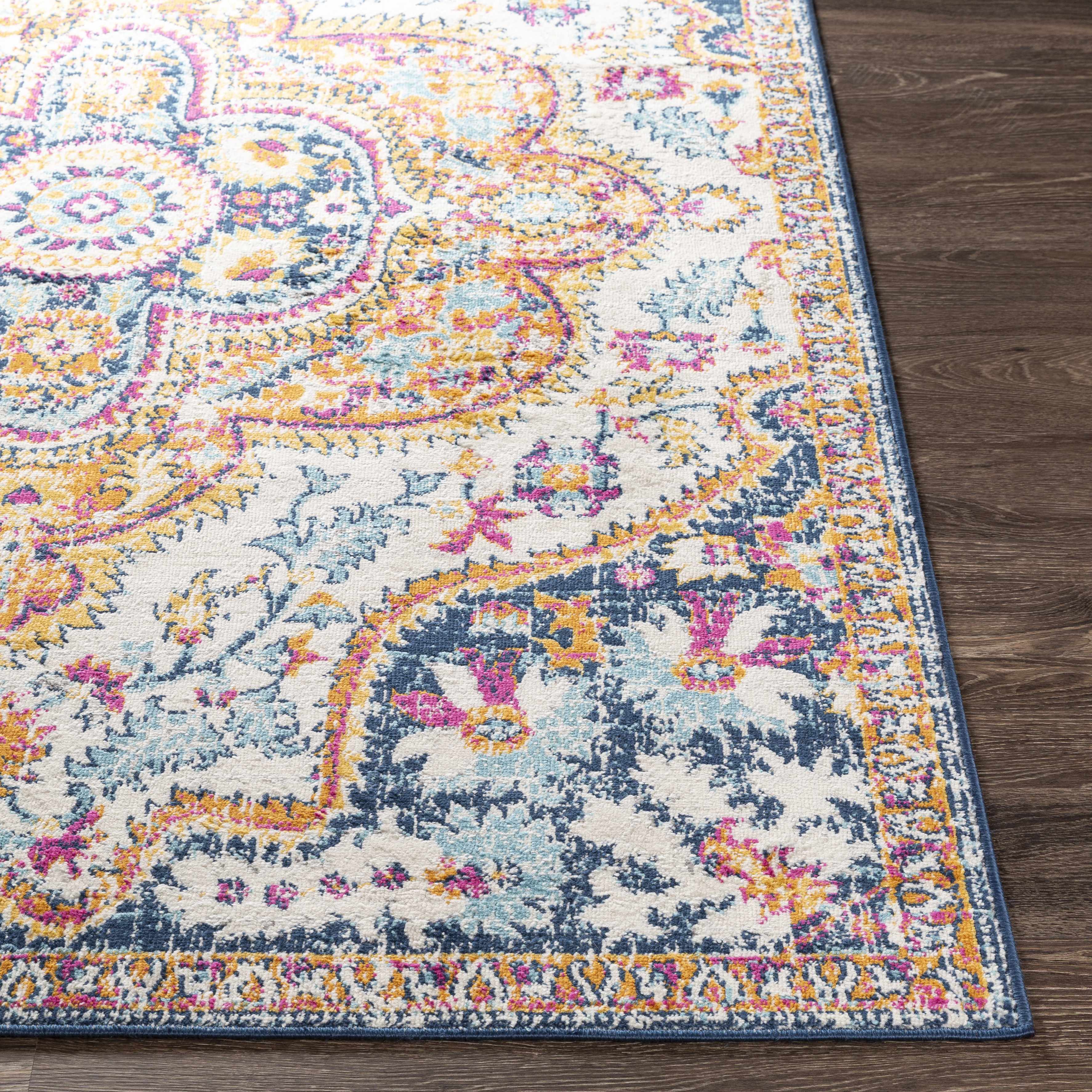 Pimperne Traditional Medallion Area Rug - Clearance