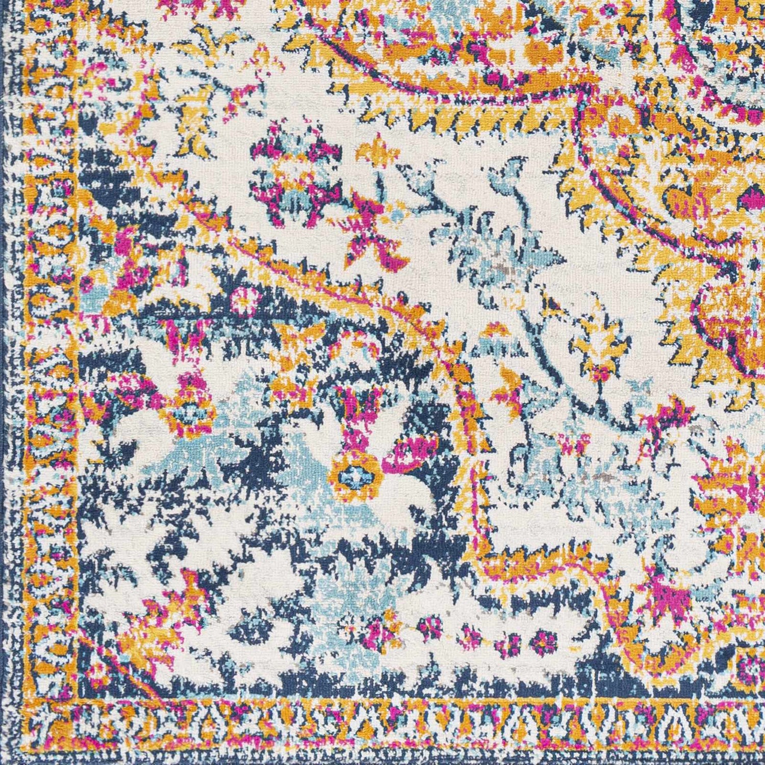 Pimperne Traditional Medallion Area Rug - Clearance