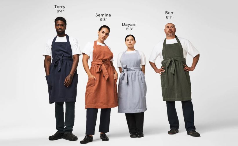 Blueberry Pinafore Apron