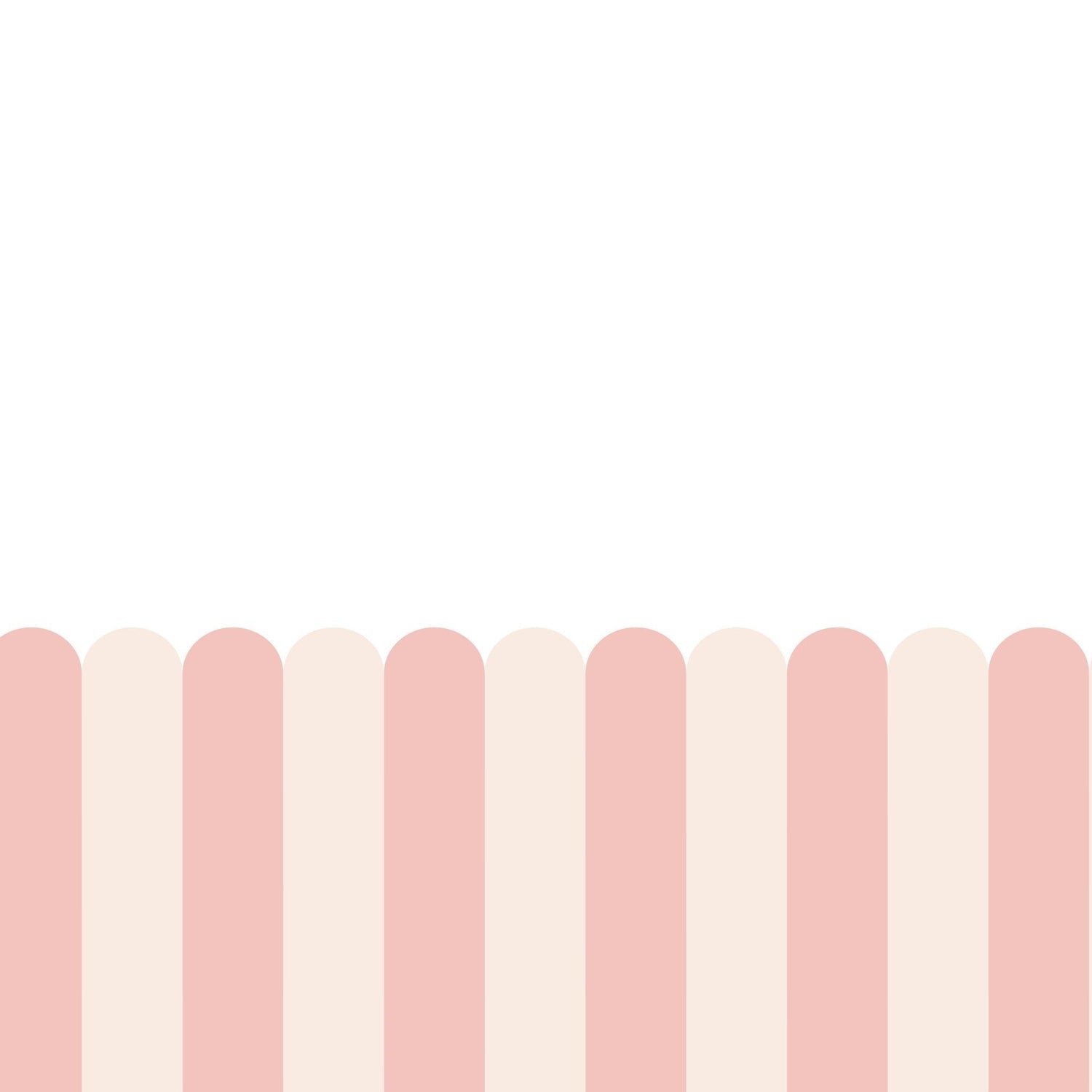 Playful Pickets (Pink) Wallpaper - 6 FT H X 17.4 FT W LUXE P&amp;S