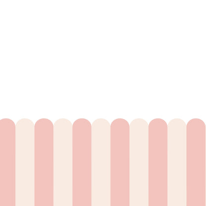 Playful Pickets (Pink) Wallpaper