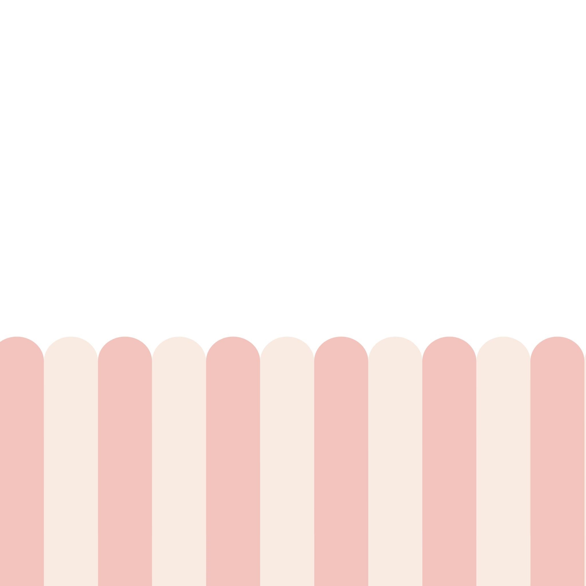 Playful Pickets (Pink) Wallpaper - 8 FT H X 36.4 FT W LUXE P&amp;S