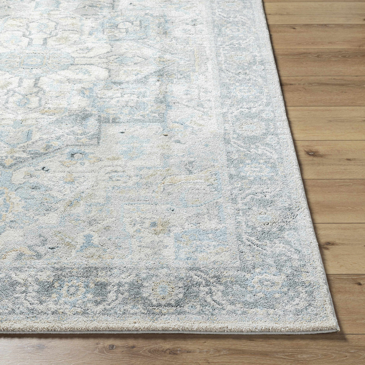 Akshay Light Gray Thick Luxe Area Rug