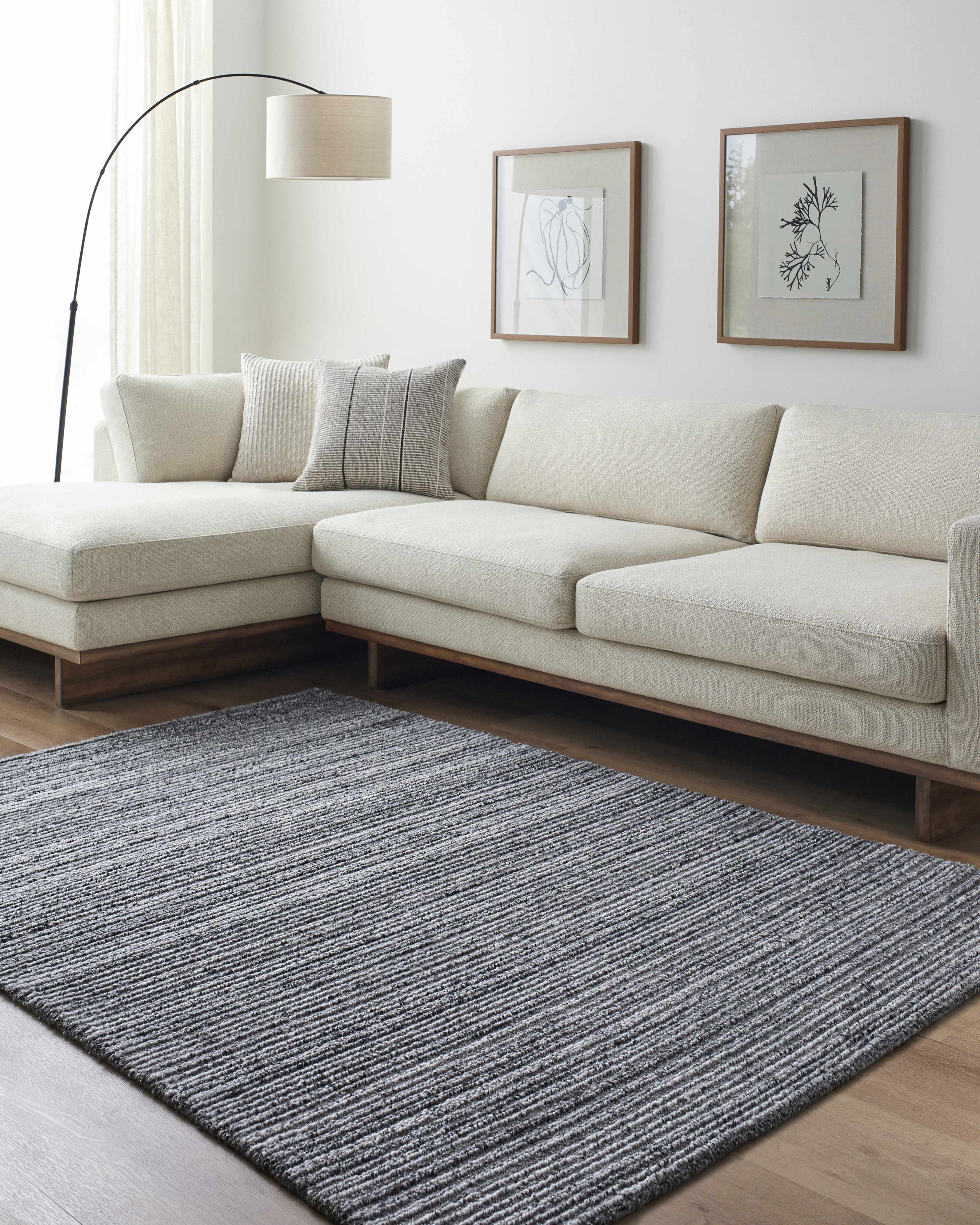 Palti Light Gray Area Rug - Clearance