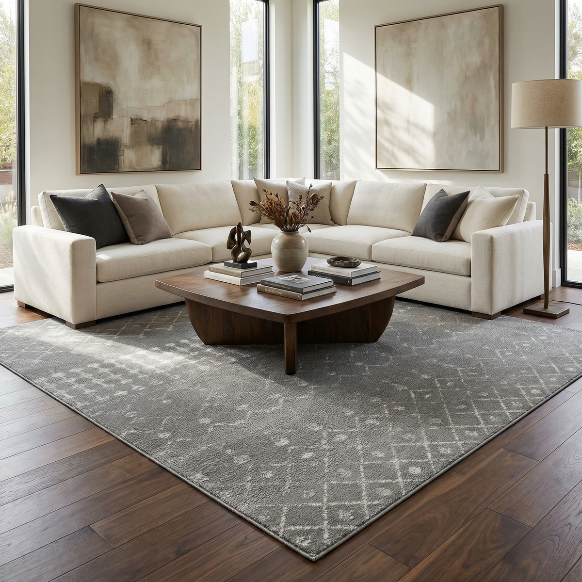 Tigrican Gray 2330 Area Rug - Clearance