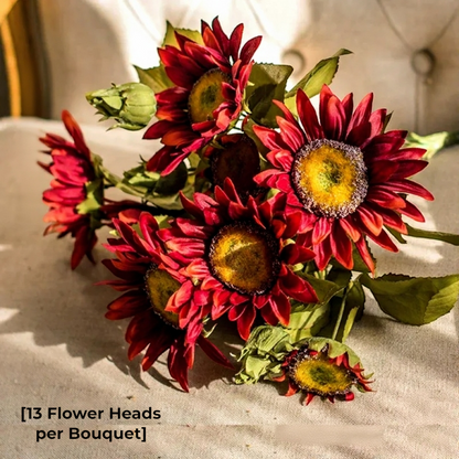 Painterly Sunflower Bouquet – 20"