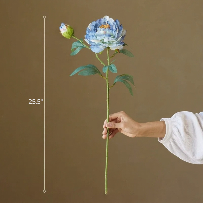 Vintage Peony Stem – 26"