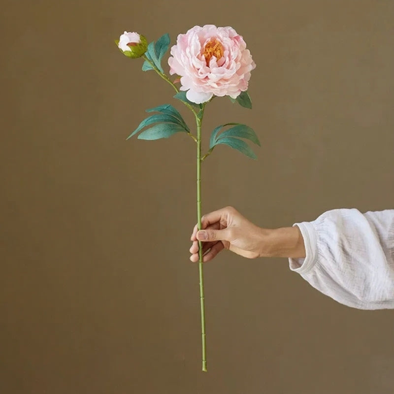 Vintage Peony Stem – 26"
