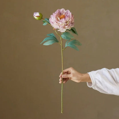 Vintage Peony Stem – 26"