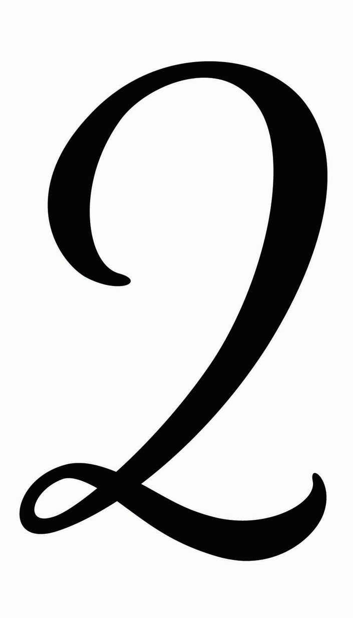 Number 2- Signature Sign Address Icon