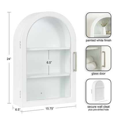 Arcott Arch Wall Cabinet