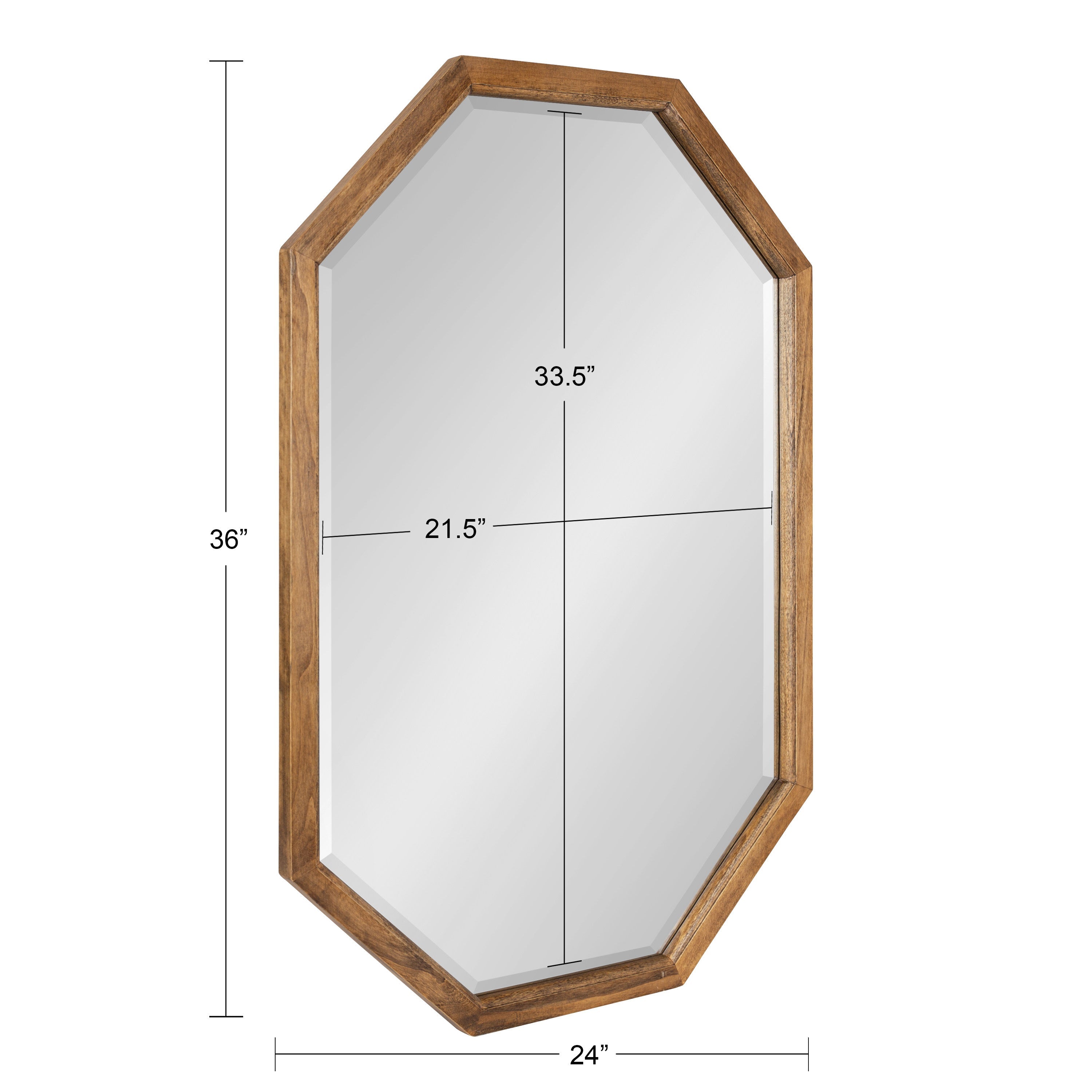 Hogan Framed Octagon Wall Mirror