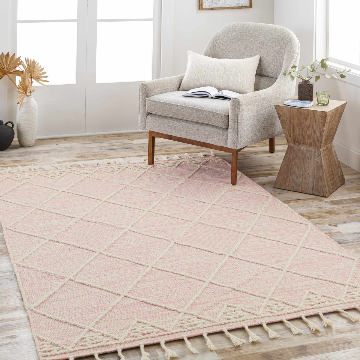 Pupukea Tasseled Jute&amp;Wool Rug - Clearance