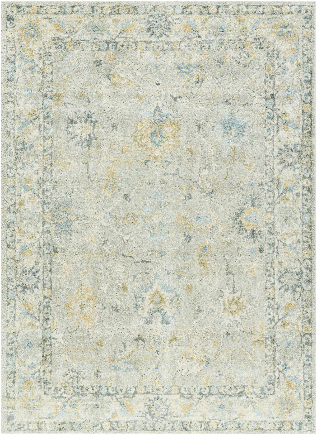 Ahmaud Beige Thick Luxe Area Rug