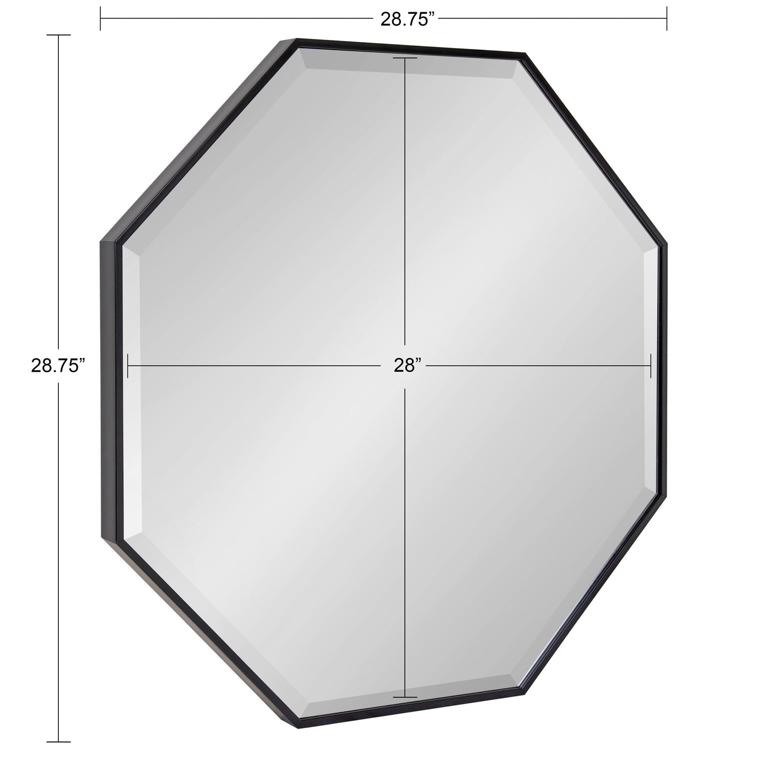 Rhodes Framed Octagon Wall Mirror