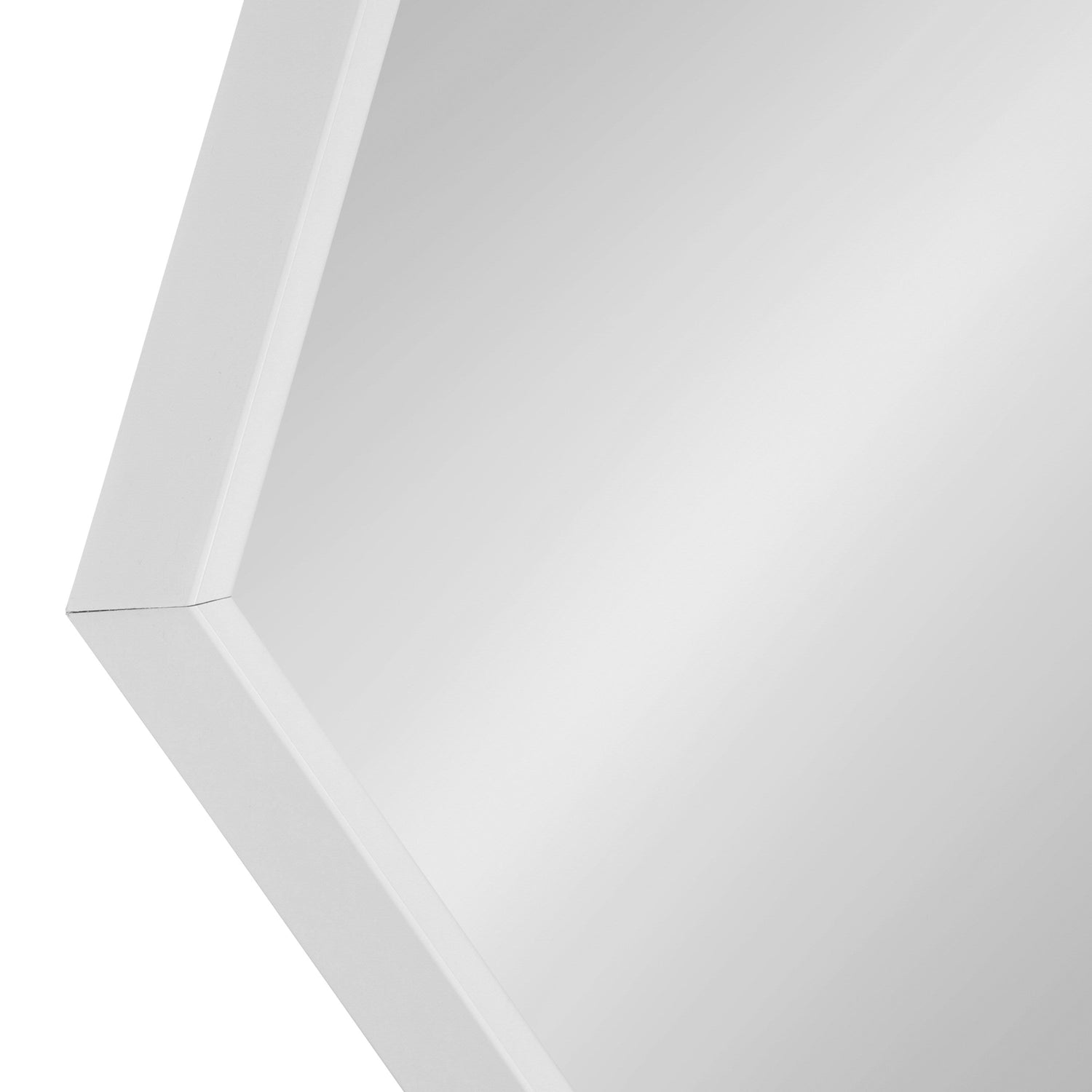 Rhodes Framed Hexagon Wall Mirror