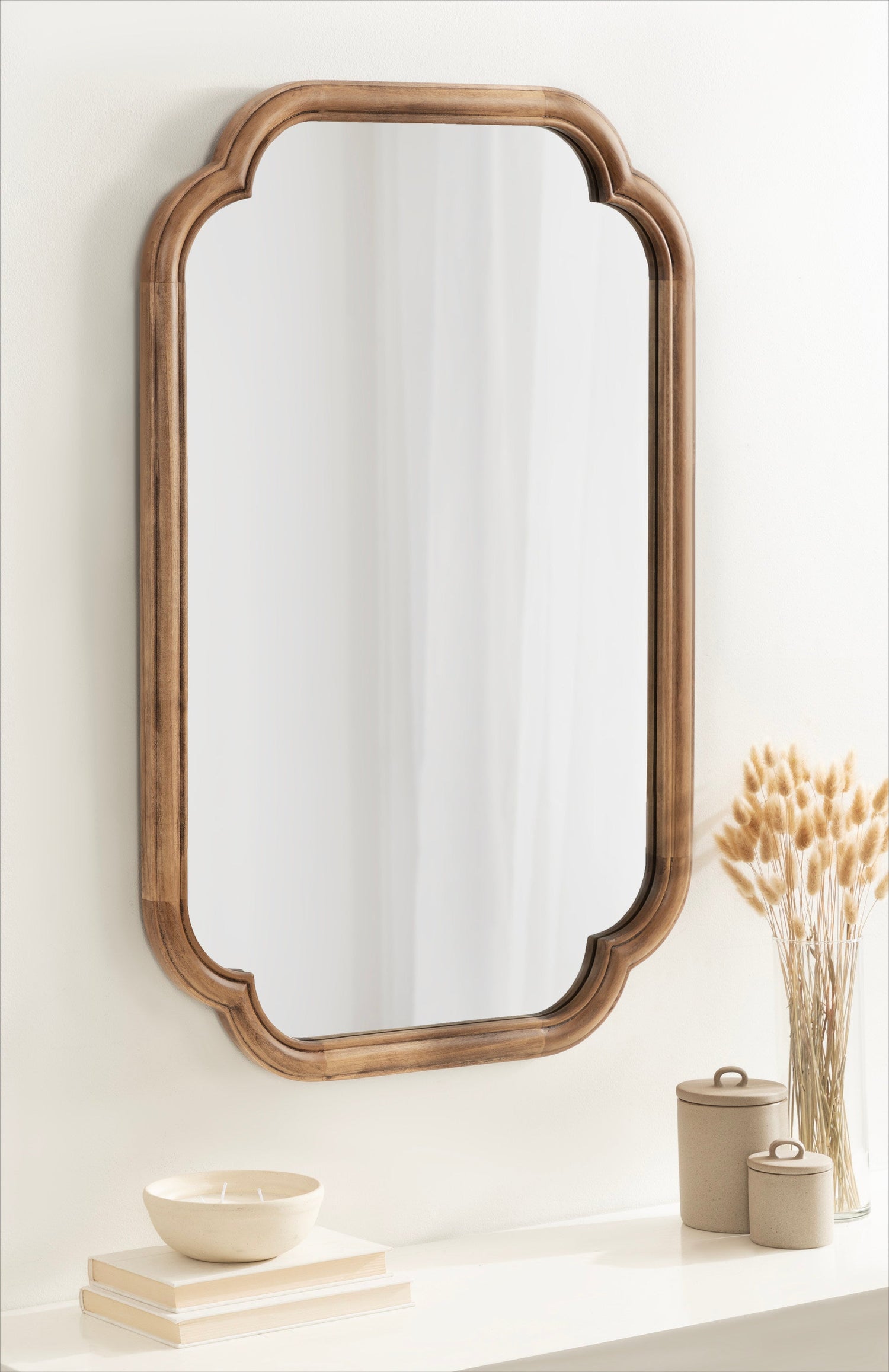 Glenby Scallop Wall Mirror