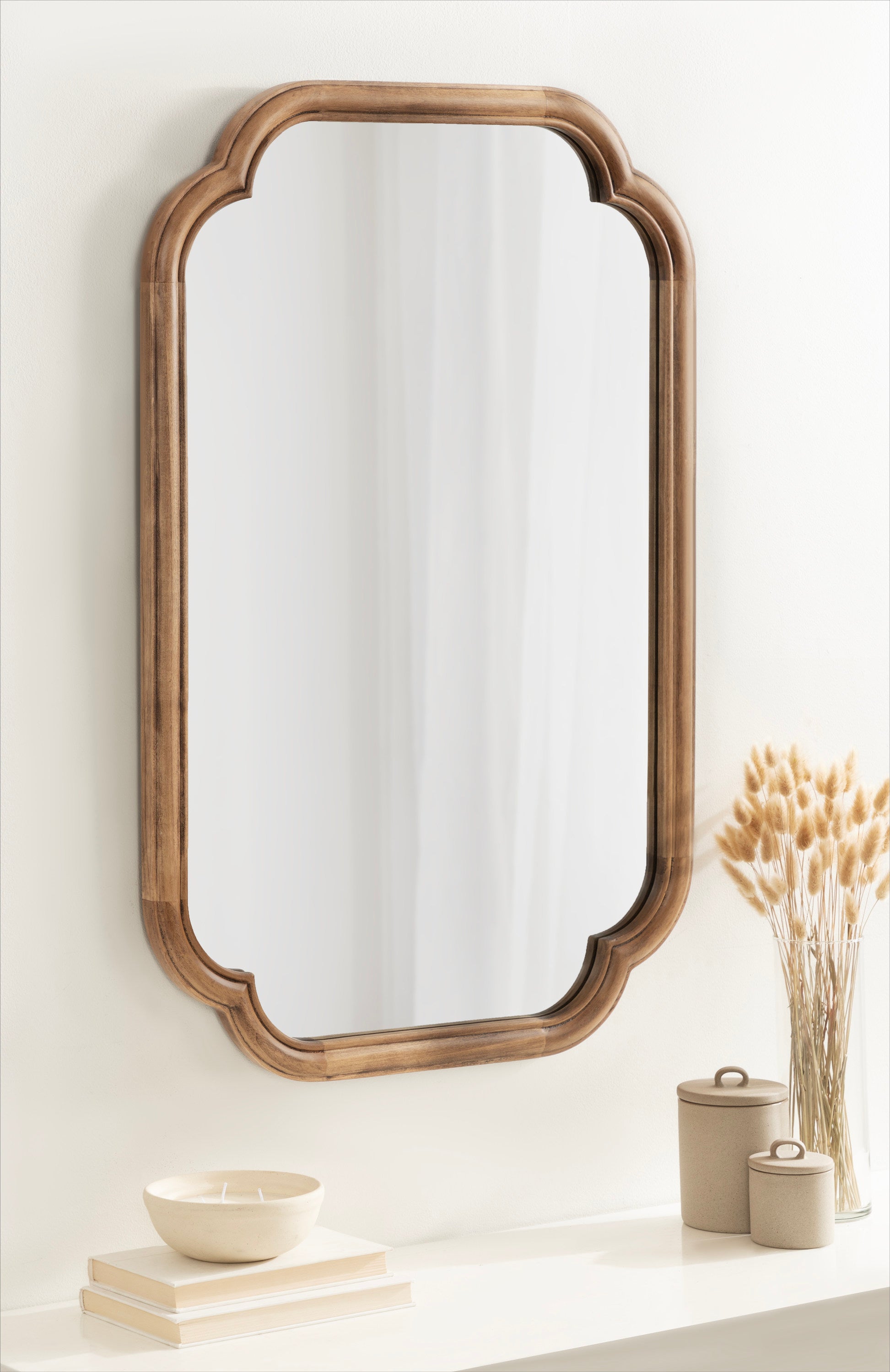 Glenby Scallop Wall Mirror
